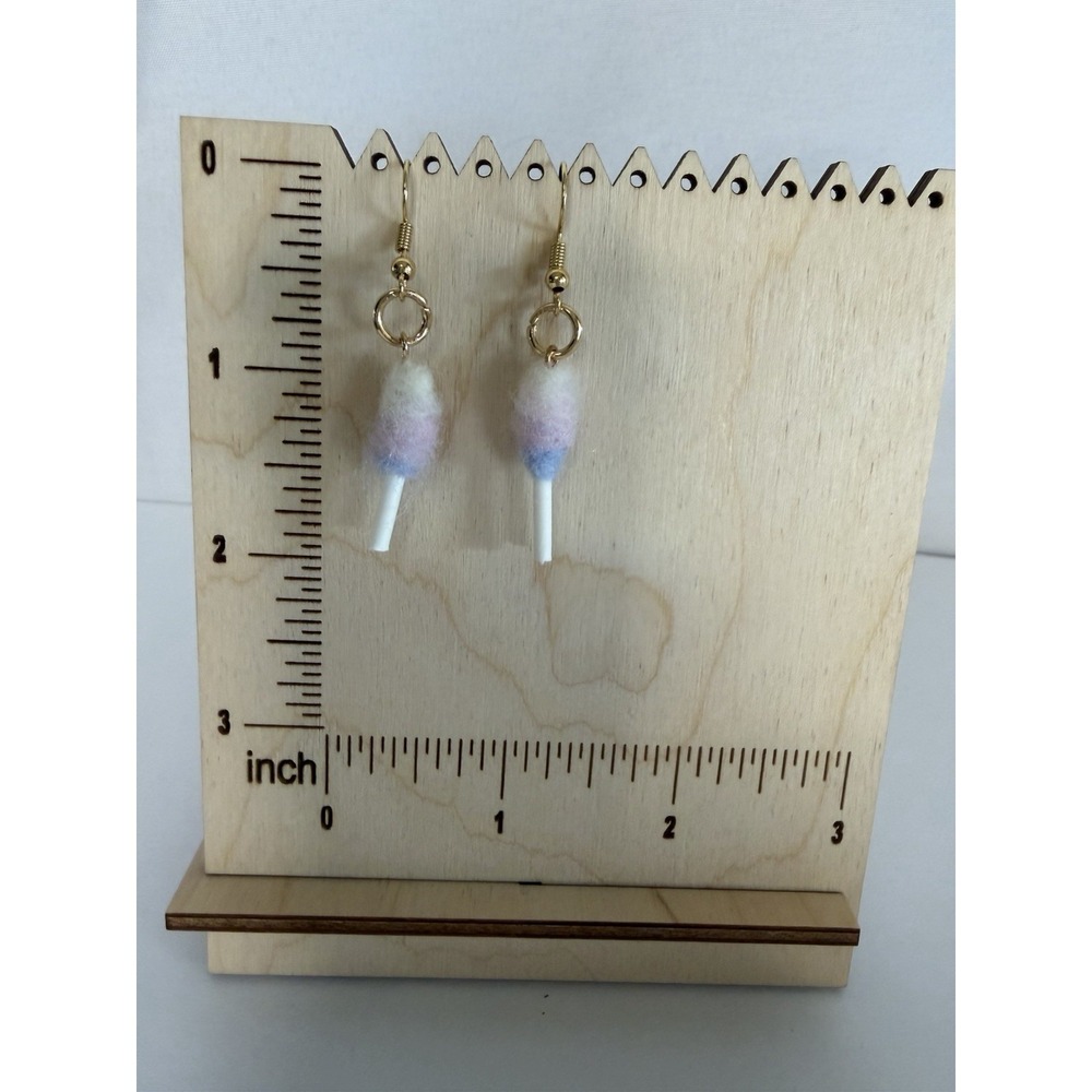 Cotton Candy Earrings - Fair Food - Summer